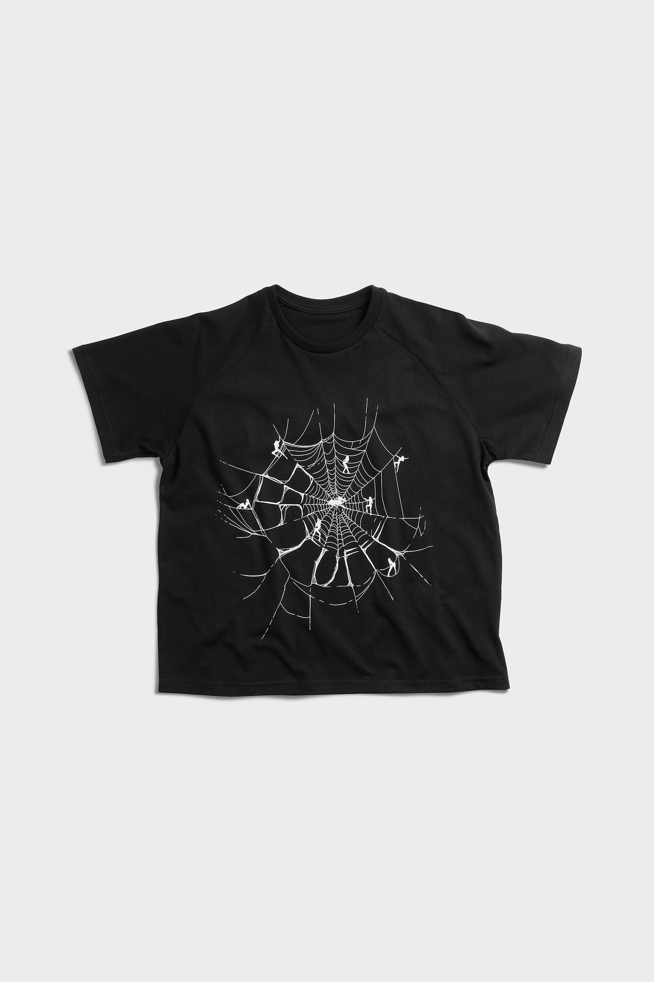 Spider Raglan Cropped Tee