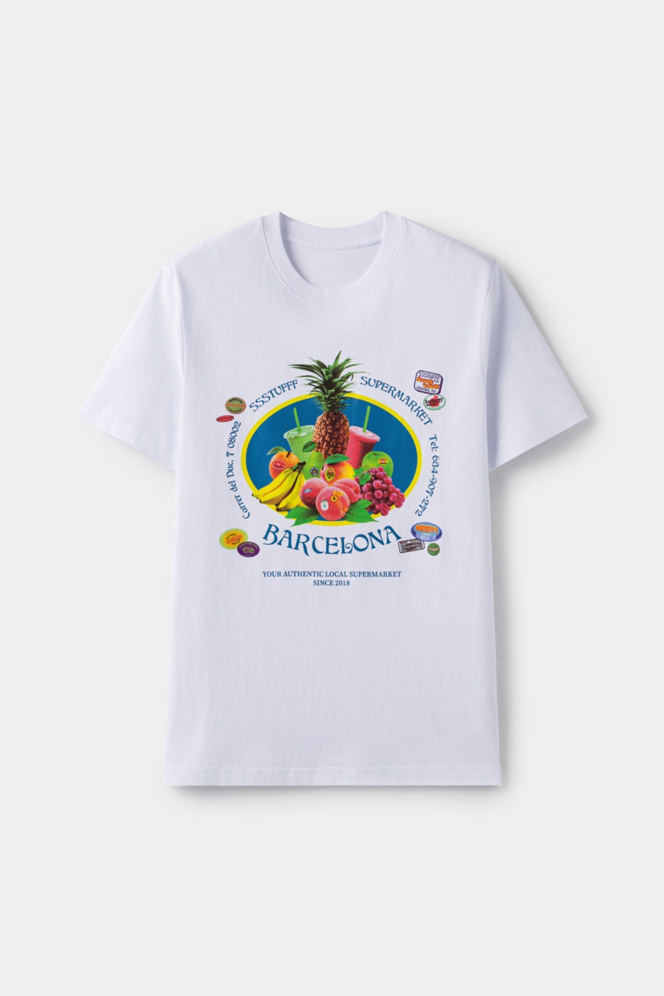Scented Fruits Tee (Banana) | Scratch & Sniff Banana Scent T-Shirt
