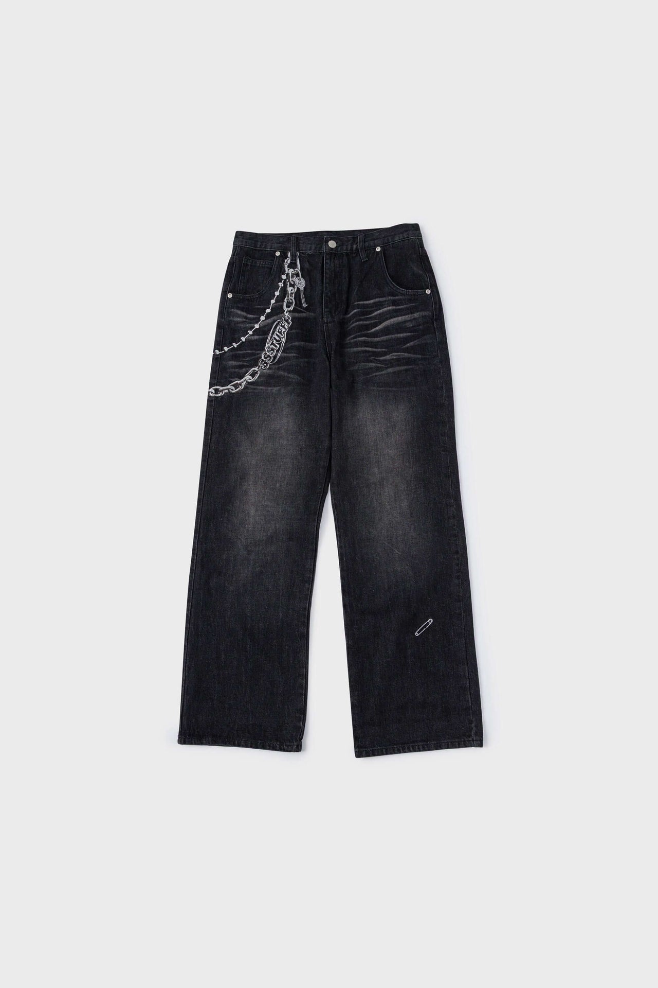 Embroidery Charm Denim