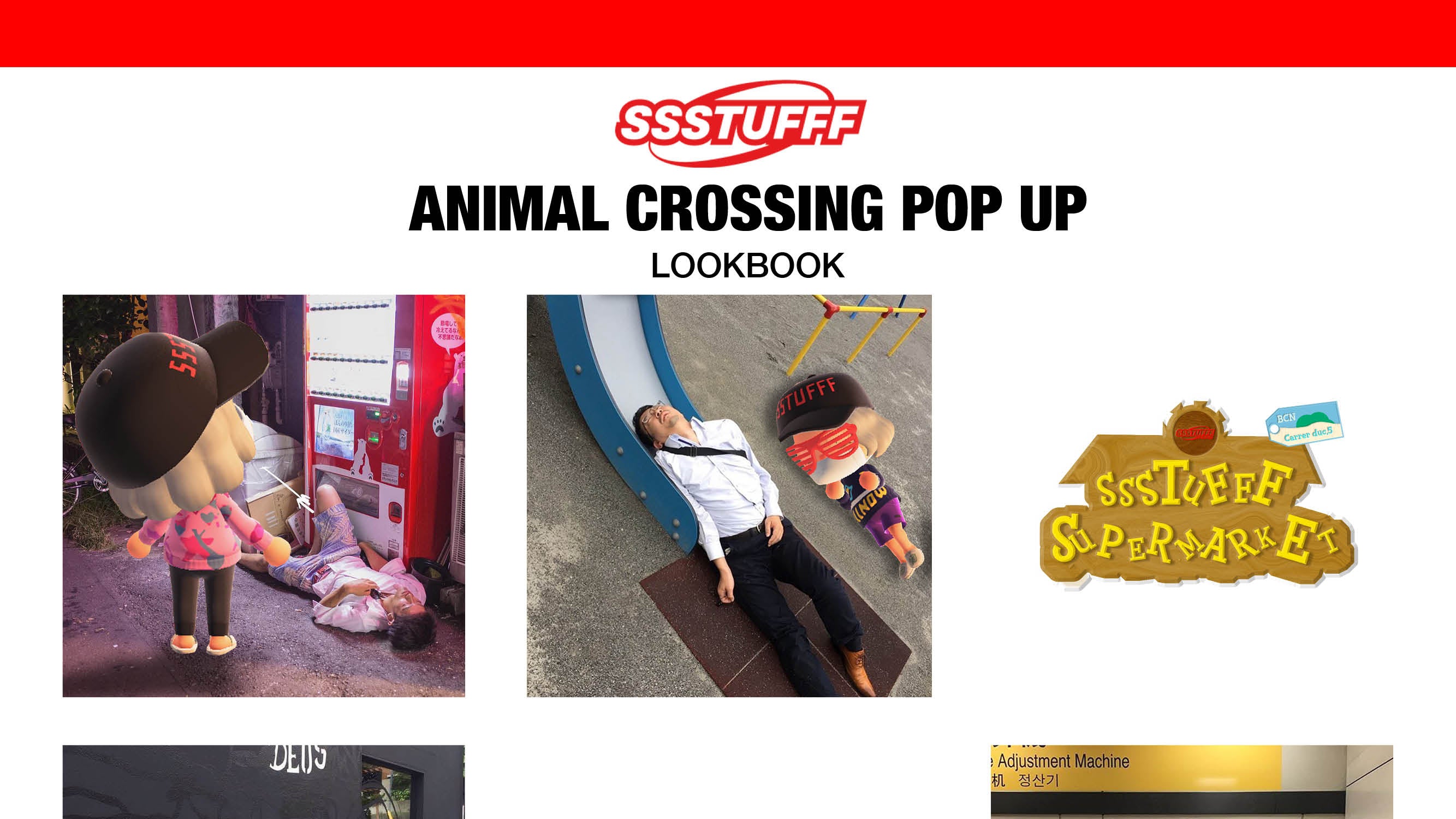 Animal Crossing Pop Up Lookbook