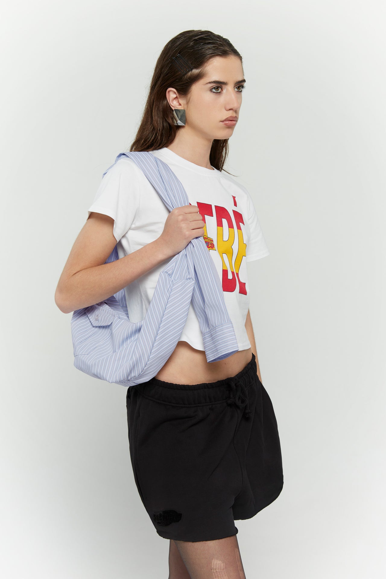 Stipe Shirtsleeve Bag Mini