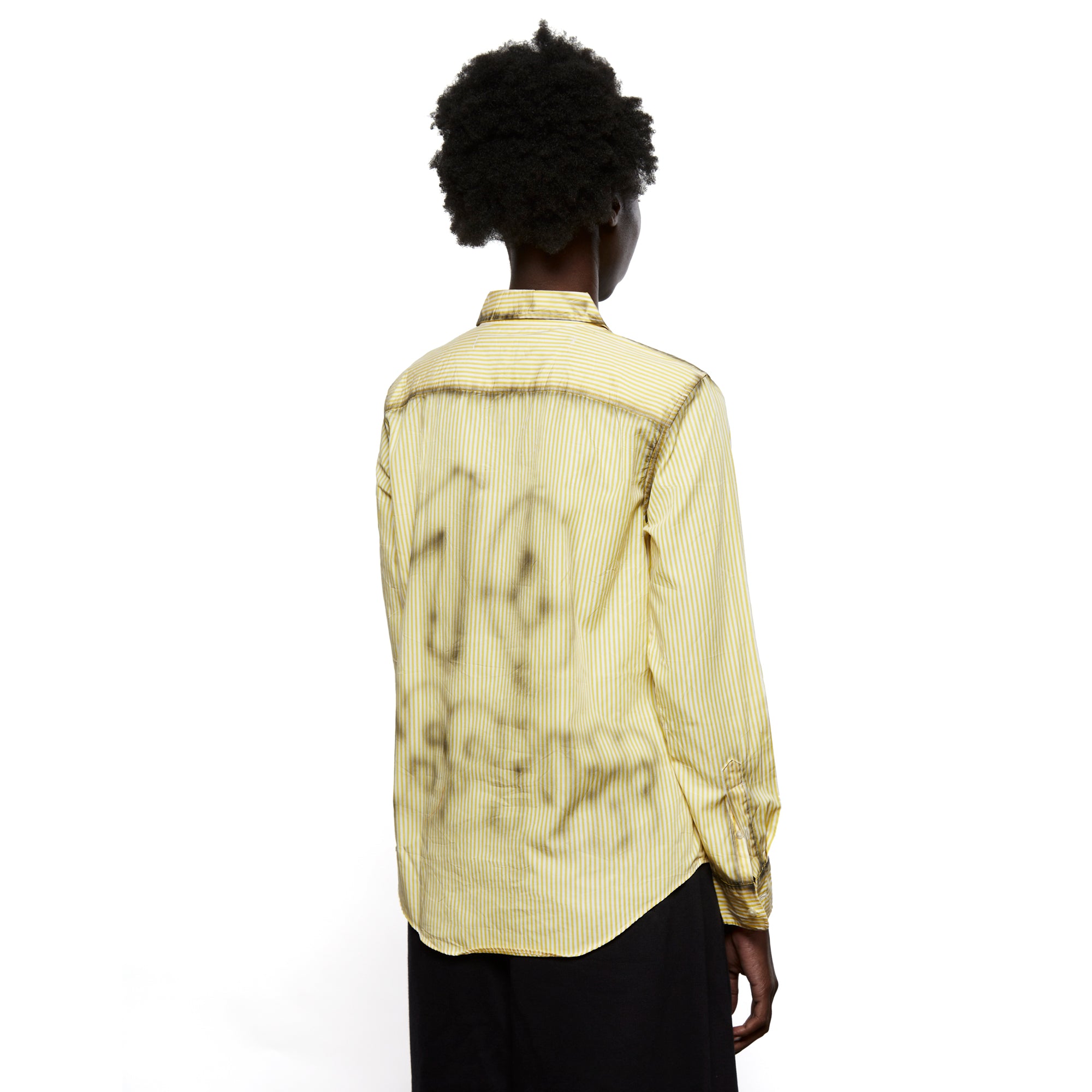 Airbrushed Shirt Yellow LSF01