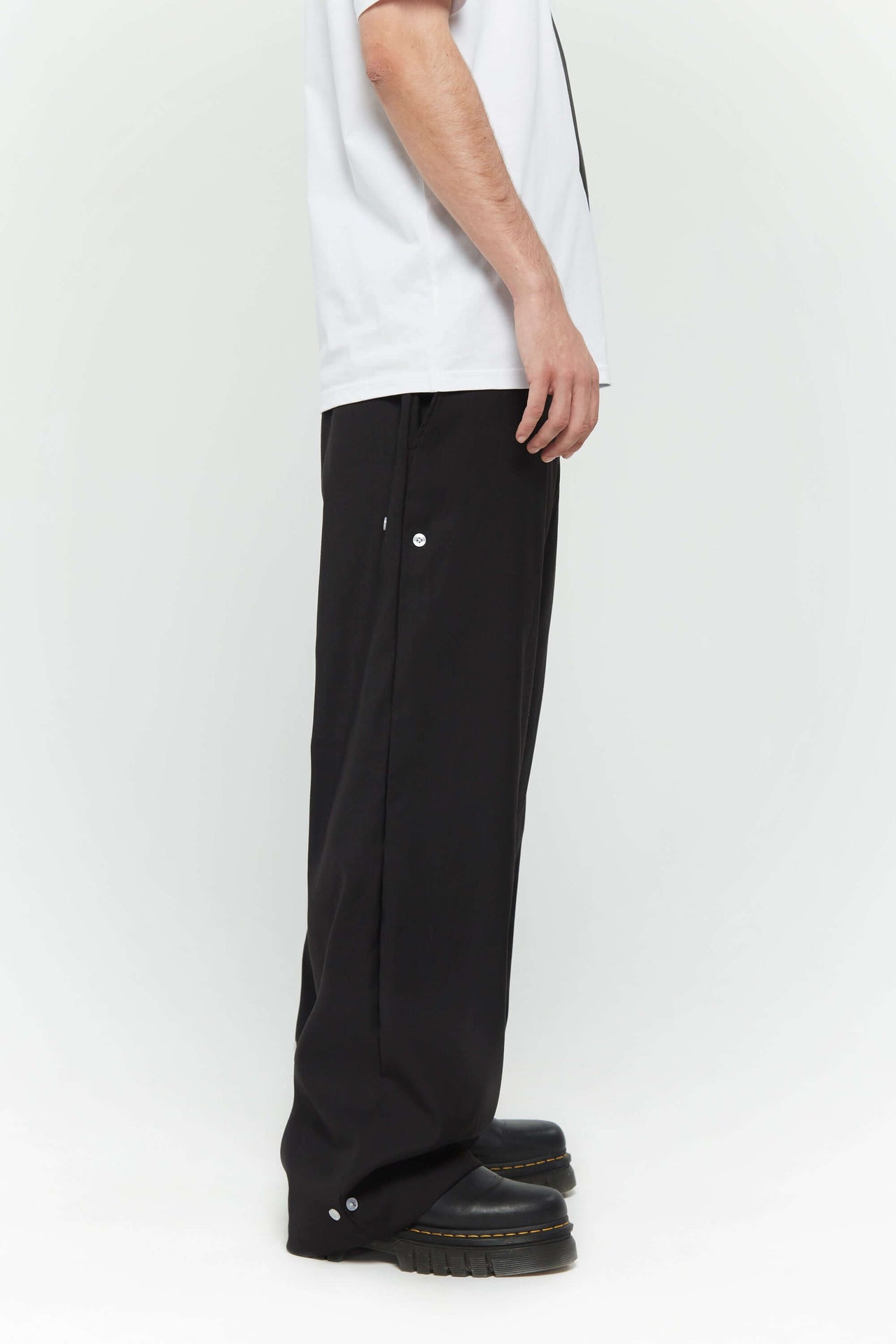 Button Twill Trousers