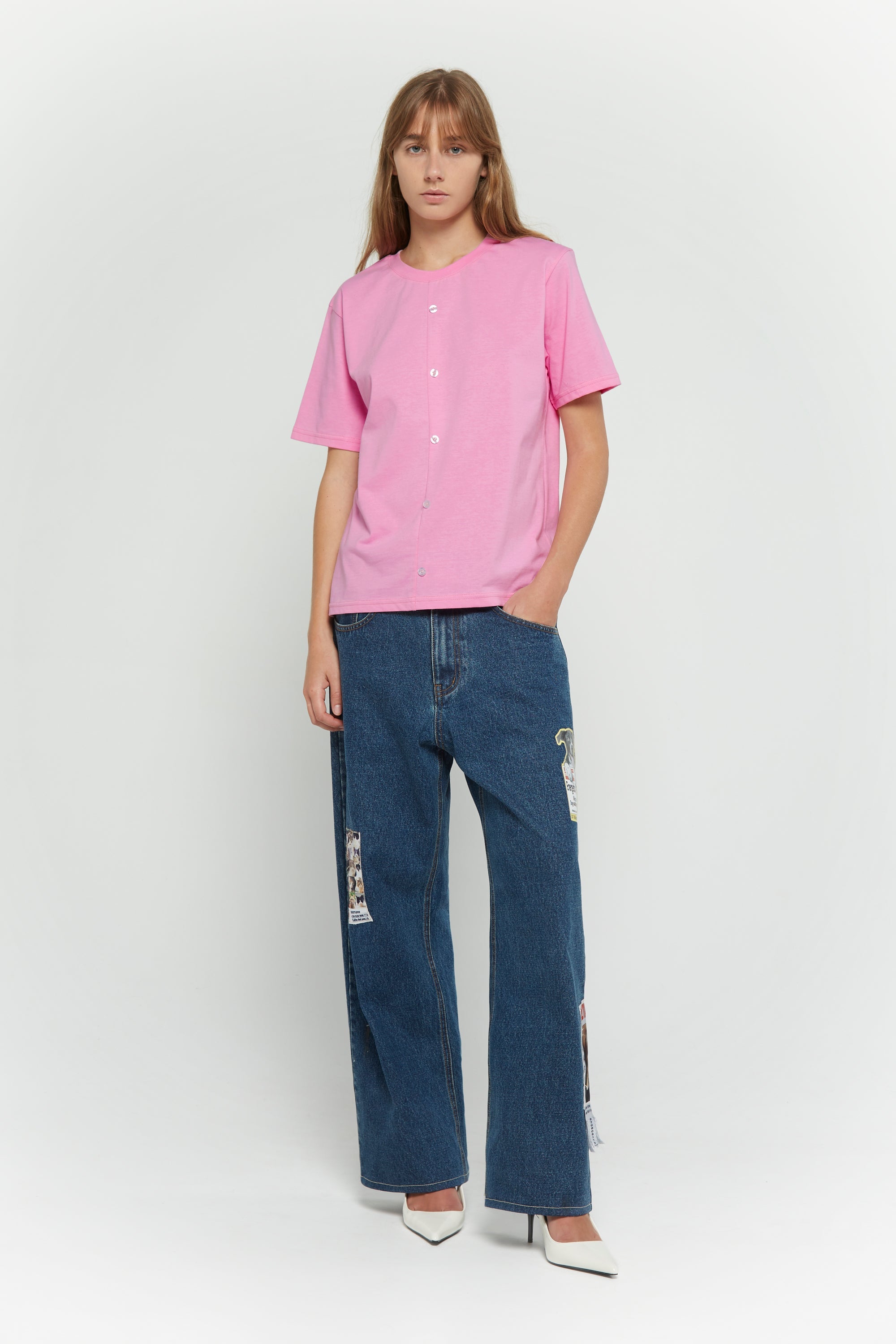 Buttons Shirt Tee