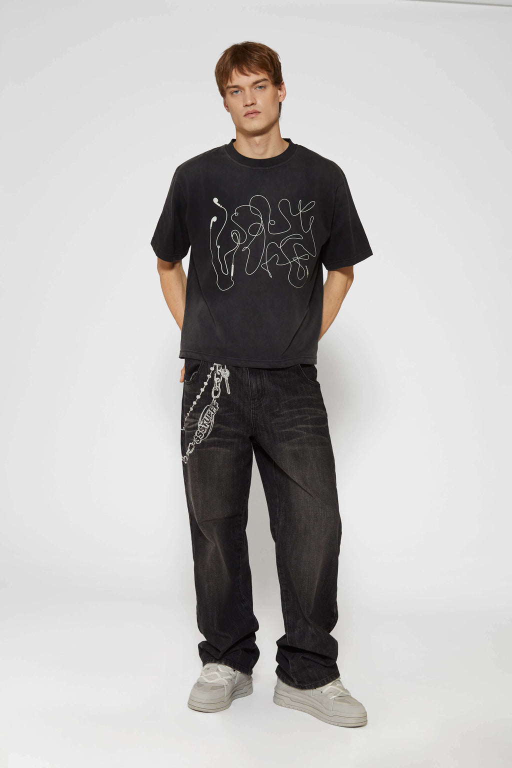 3D Cable Logo Tee
