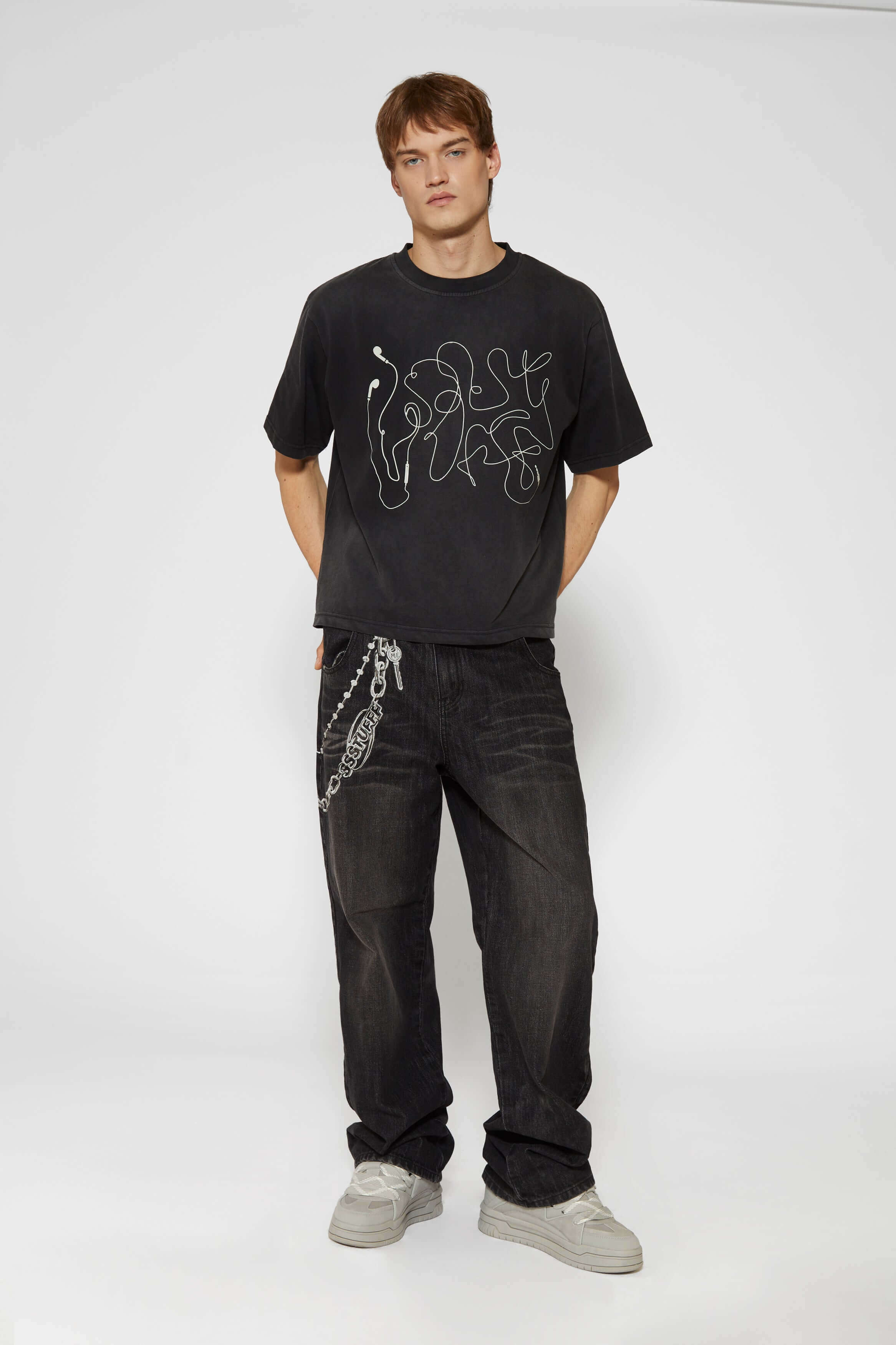 3D Cable Logo Tee