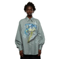 Airbrushed Shirt Green LSF05