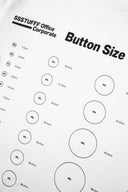 Button Size Chart Tee