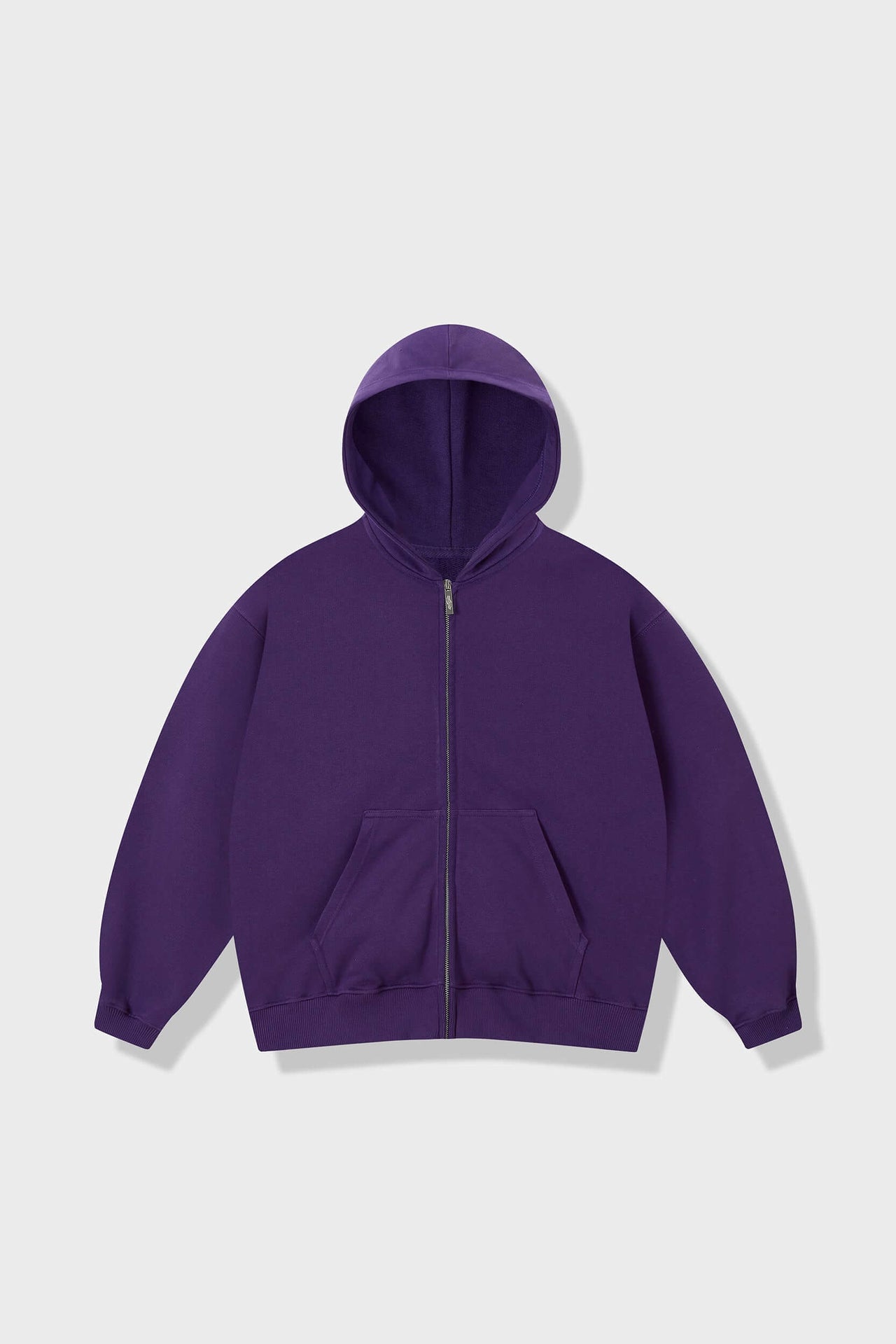 Mini Logo Zip-Up Purple