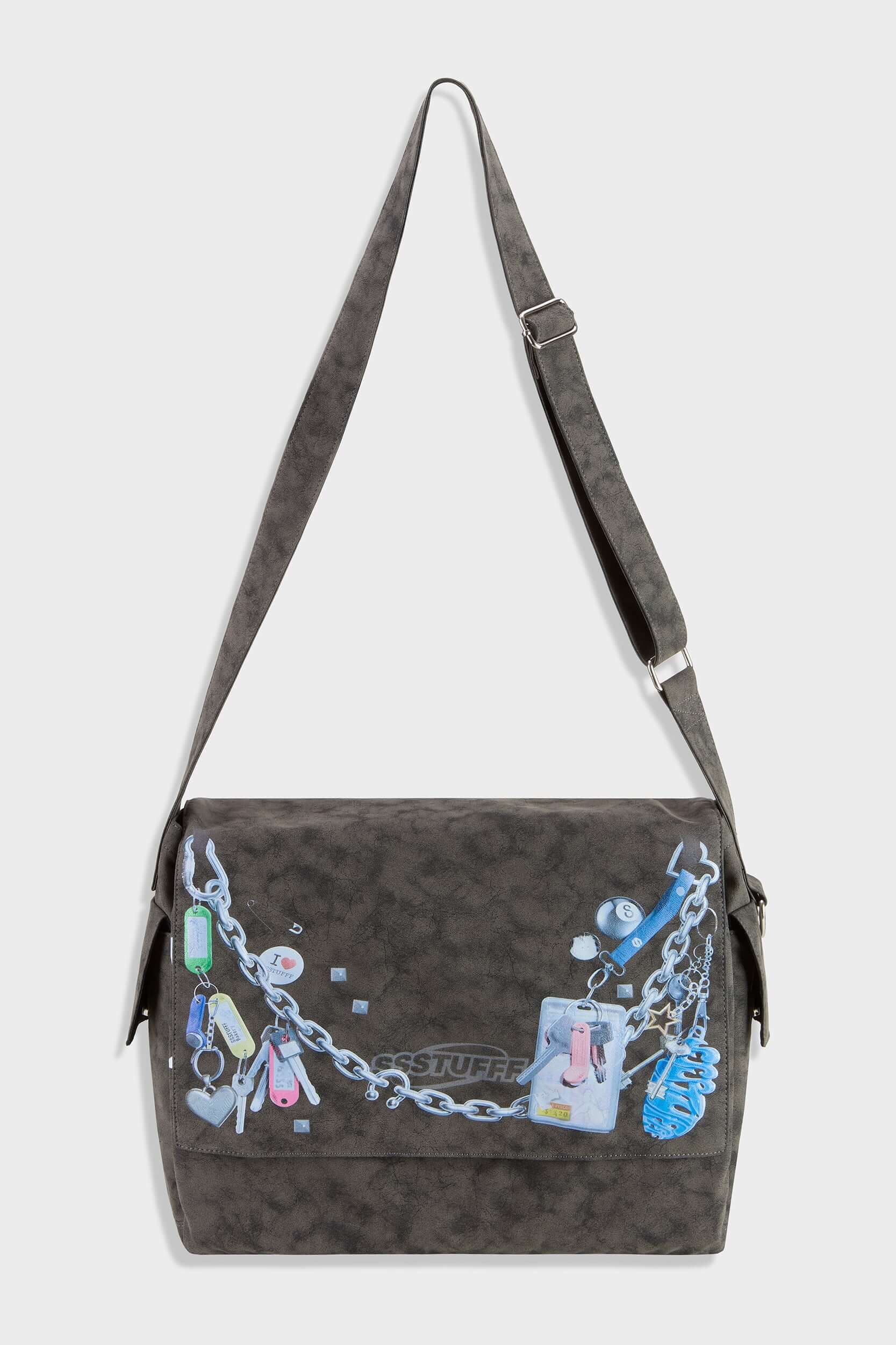 Charms Messenger Bag | UV Print Messenger Bag with Adjustable