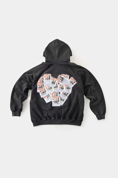 LED Missing Cat Zip-Up Hoodie | Interactive Light-Up Sweater