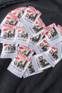 Vintage black zip-up hoodie with LED-lit TPU cat logo on chest and hand-sewn missing cat patches on back