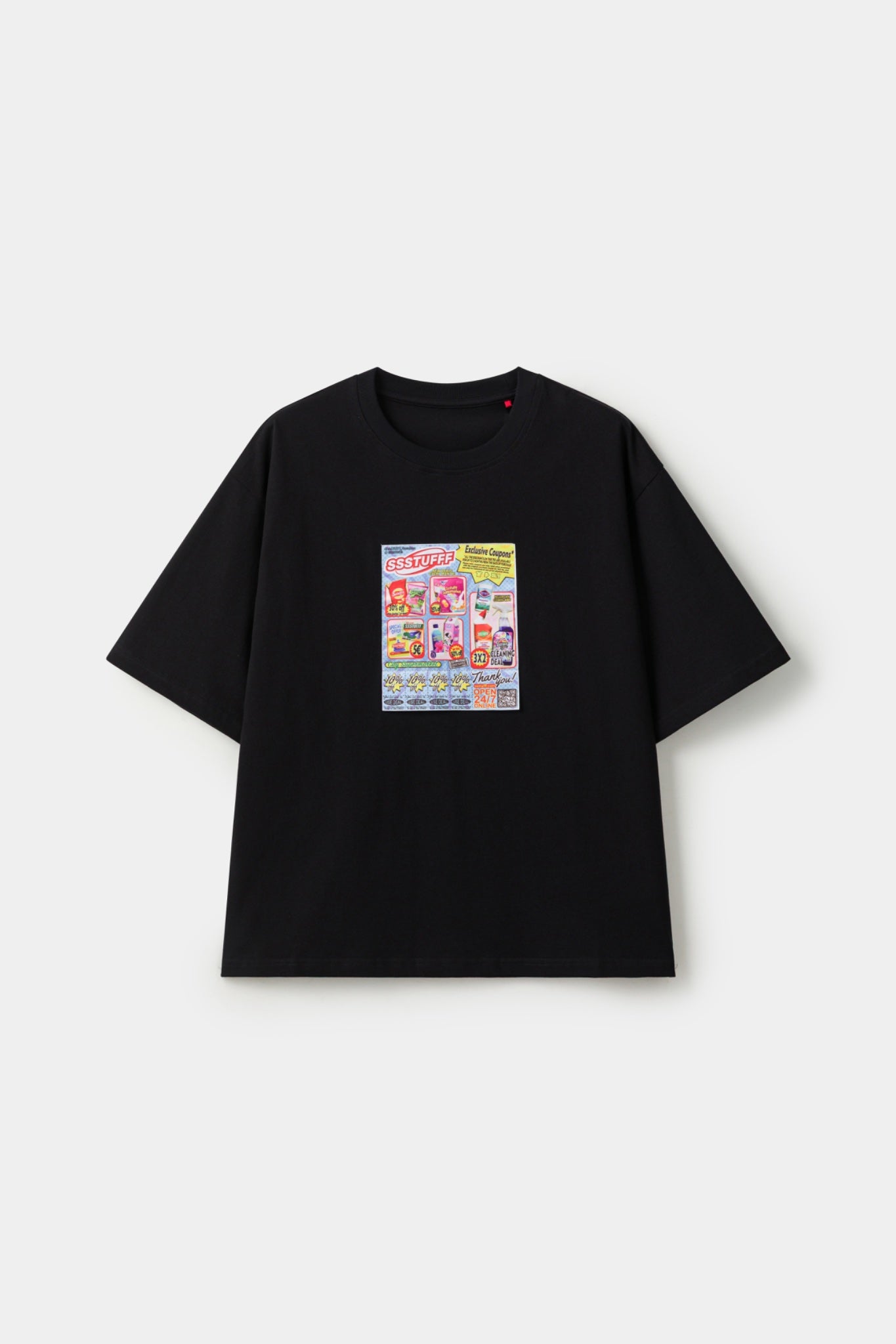 10% Coupon Tee Black - Interactive Design | SSSTUFFF