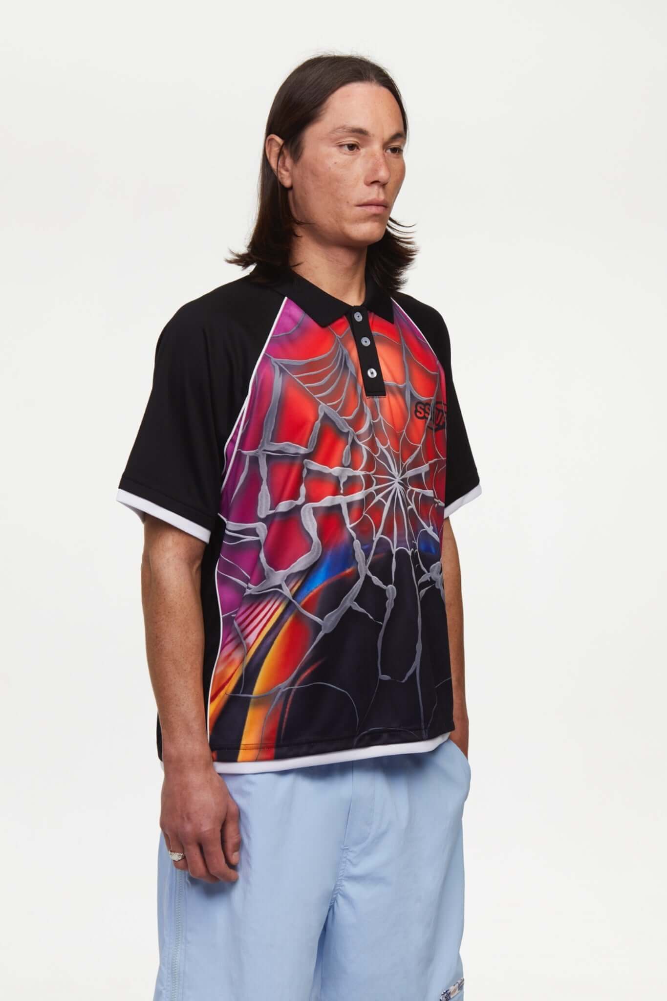 Spider Football Jersey Multi - Hidden Graphic Design | SSSTUFFF