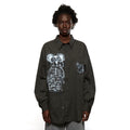 Airbrushed Shirt Black LSF12
