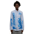Airbrushed Shirt Blue LSF13