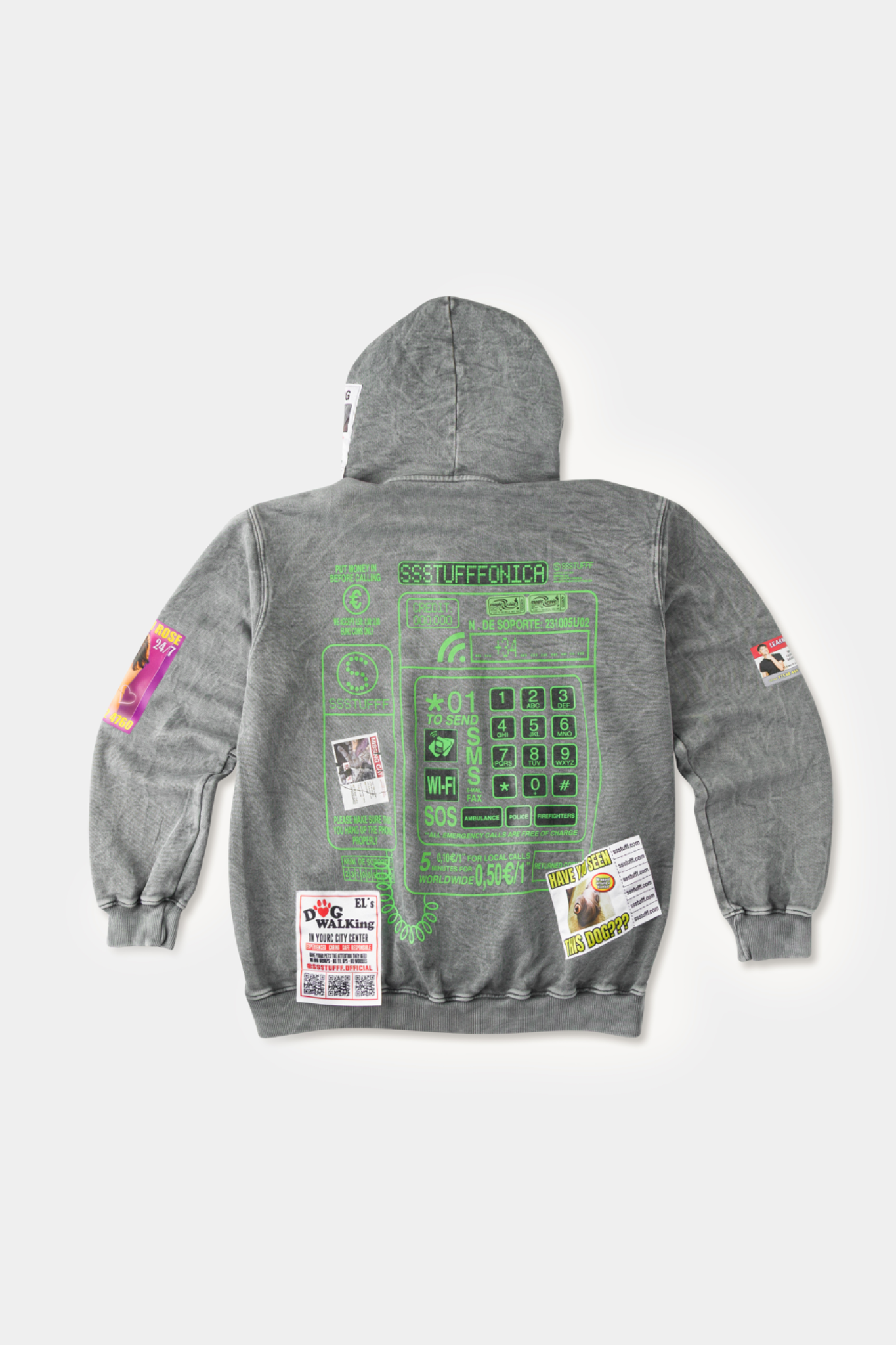 Telephone Booth Zip Up