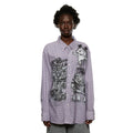 Airbrushed Shirt Blue LSF17