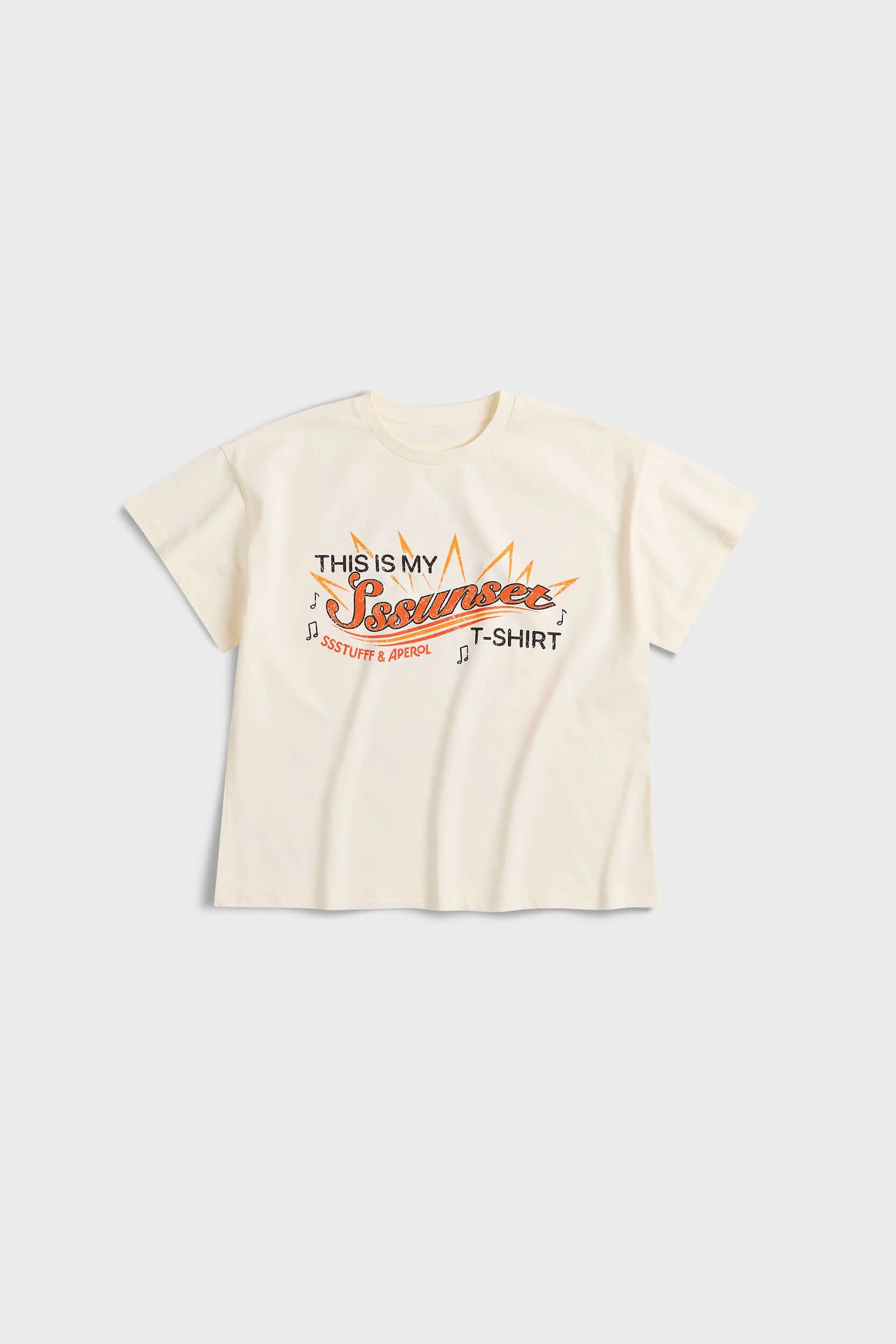 SSSTUFFF X APEROL UV Tee Cropped