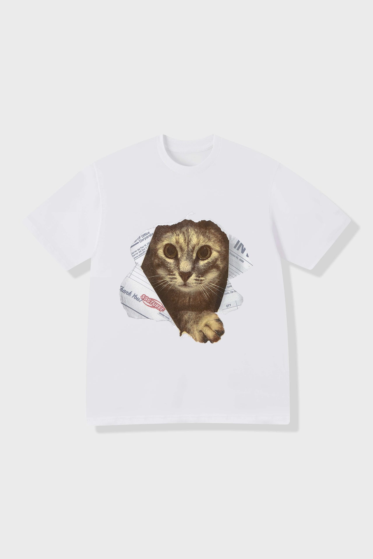 Broken Paper Cat Tee