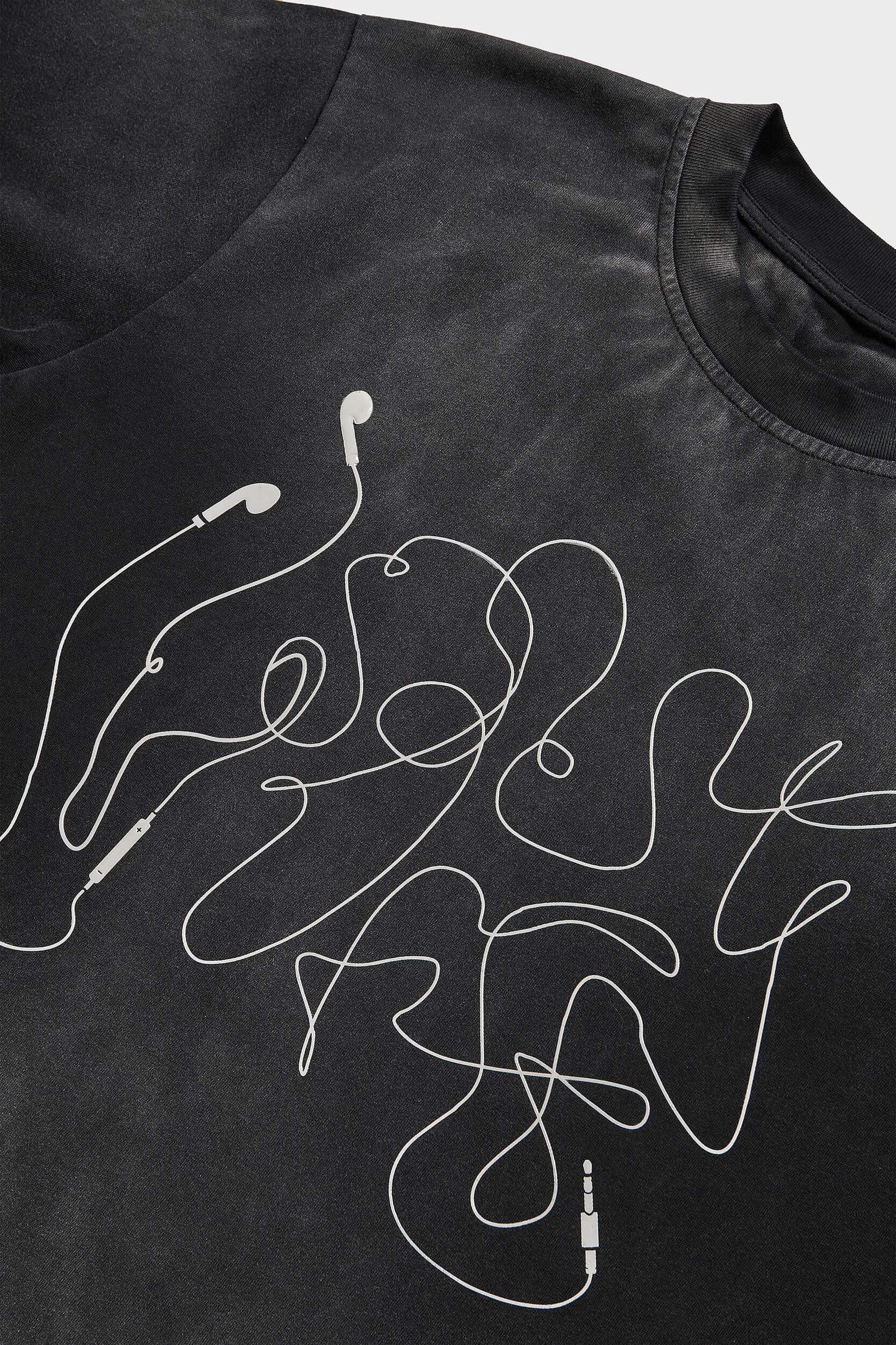 3D Cable Logo Tee