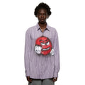 Airbrushed Shirt Purple LSF26
