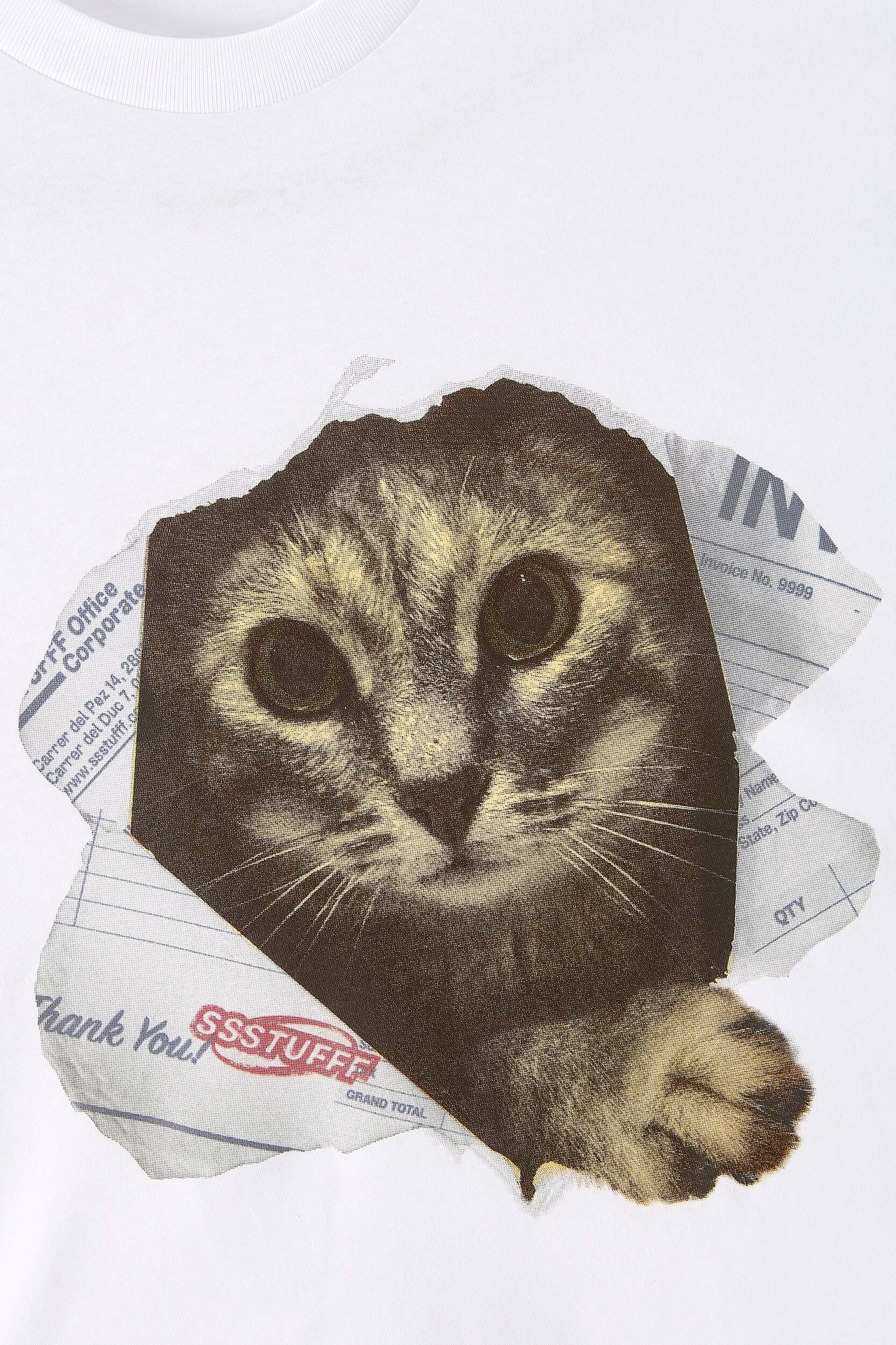 Broken Paper Cat Tee