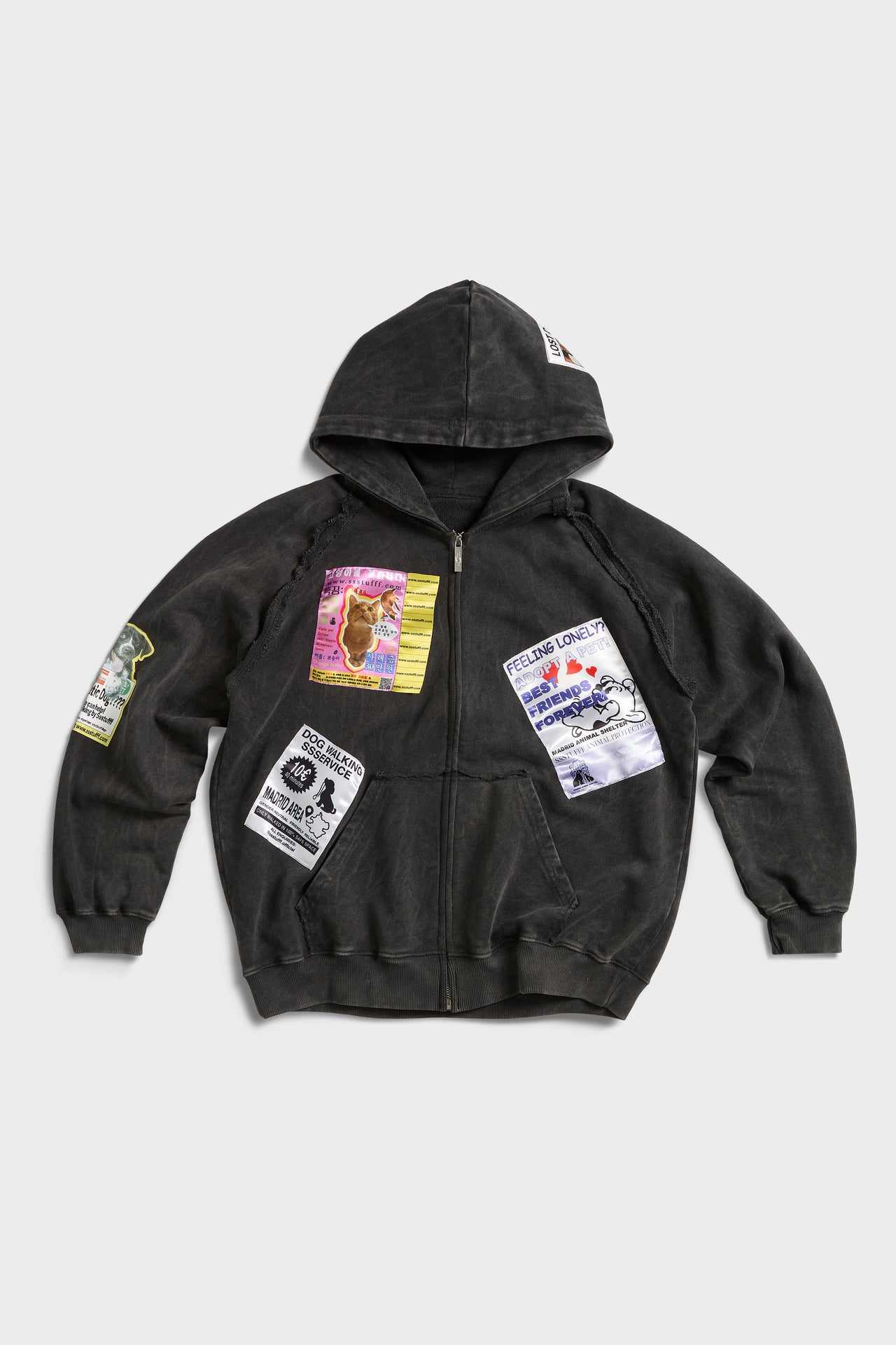 Raglan Ads Zip-Up