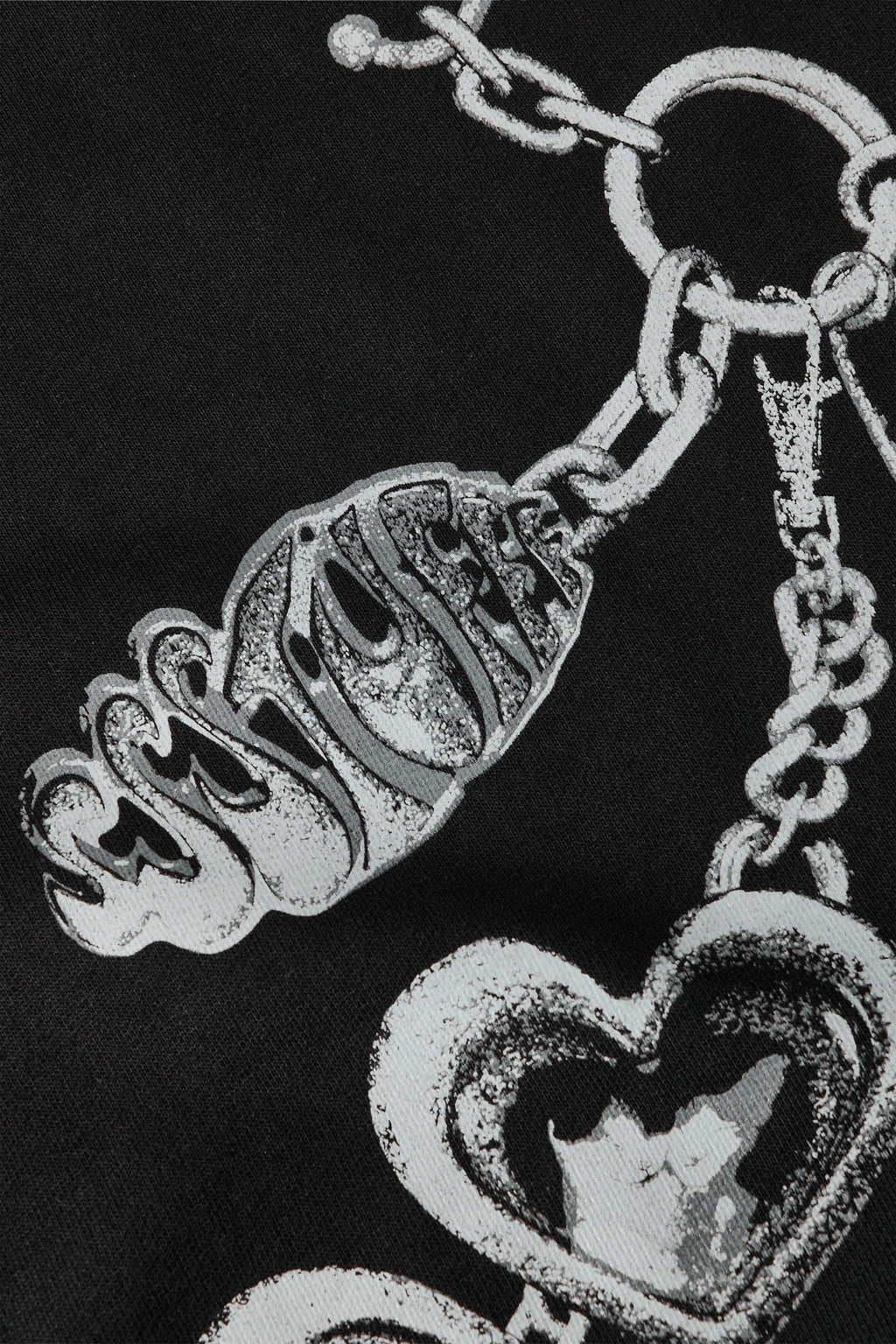 Raglan Chain Hoodie
