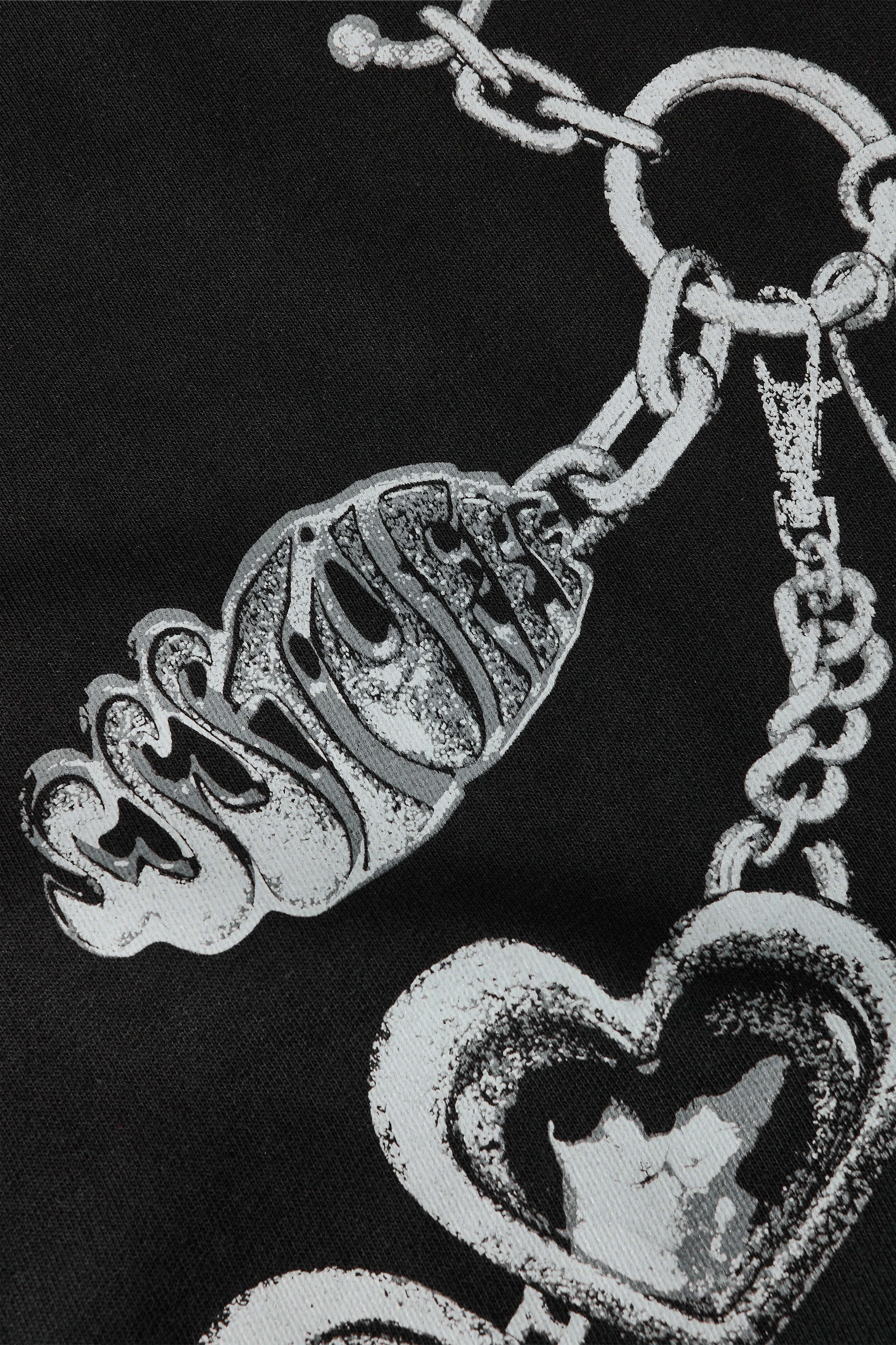 Raglan Chain Hoodie