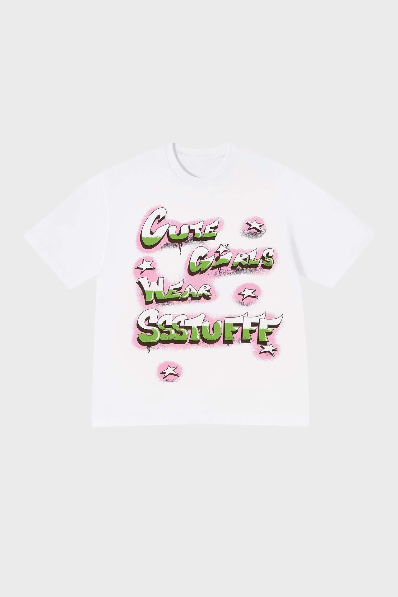 Cute Girls Cropped Tee