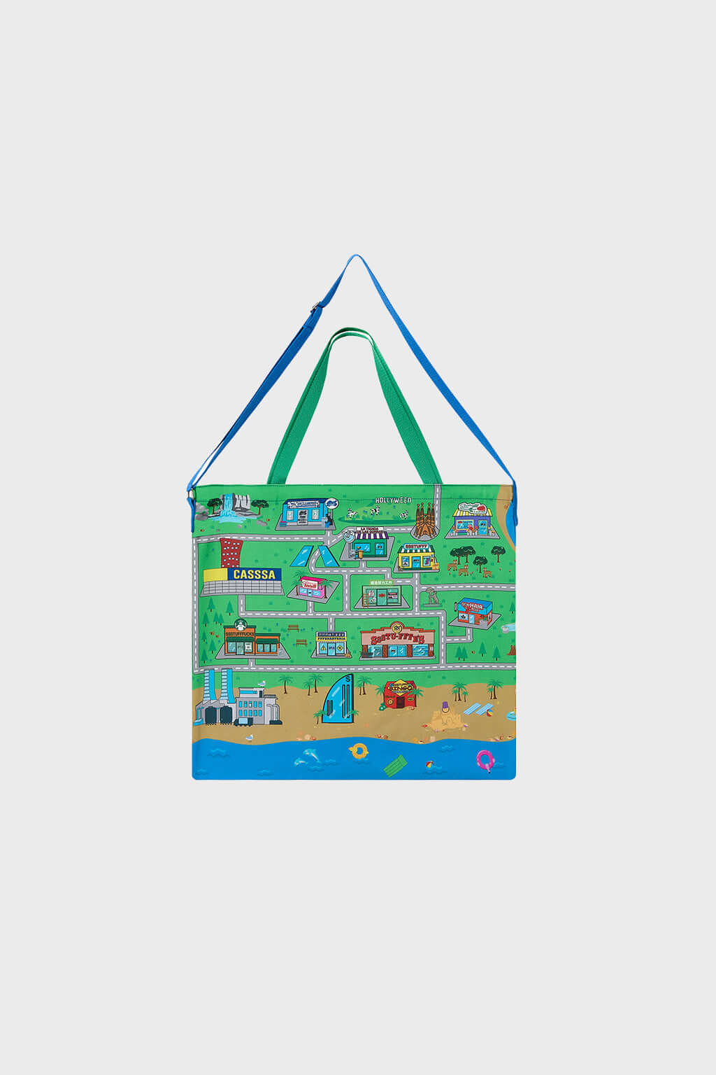 City Map Tote Bag