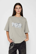 SSS2FFF Toro Tee beige cotton t-shirt with bull graphic