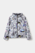 Exploding Wallet Money Windbreaker, printed all over with dollar bills and credit cards.