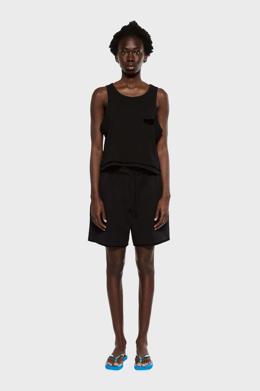 FUWARI Embroidery Shorts