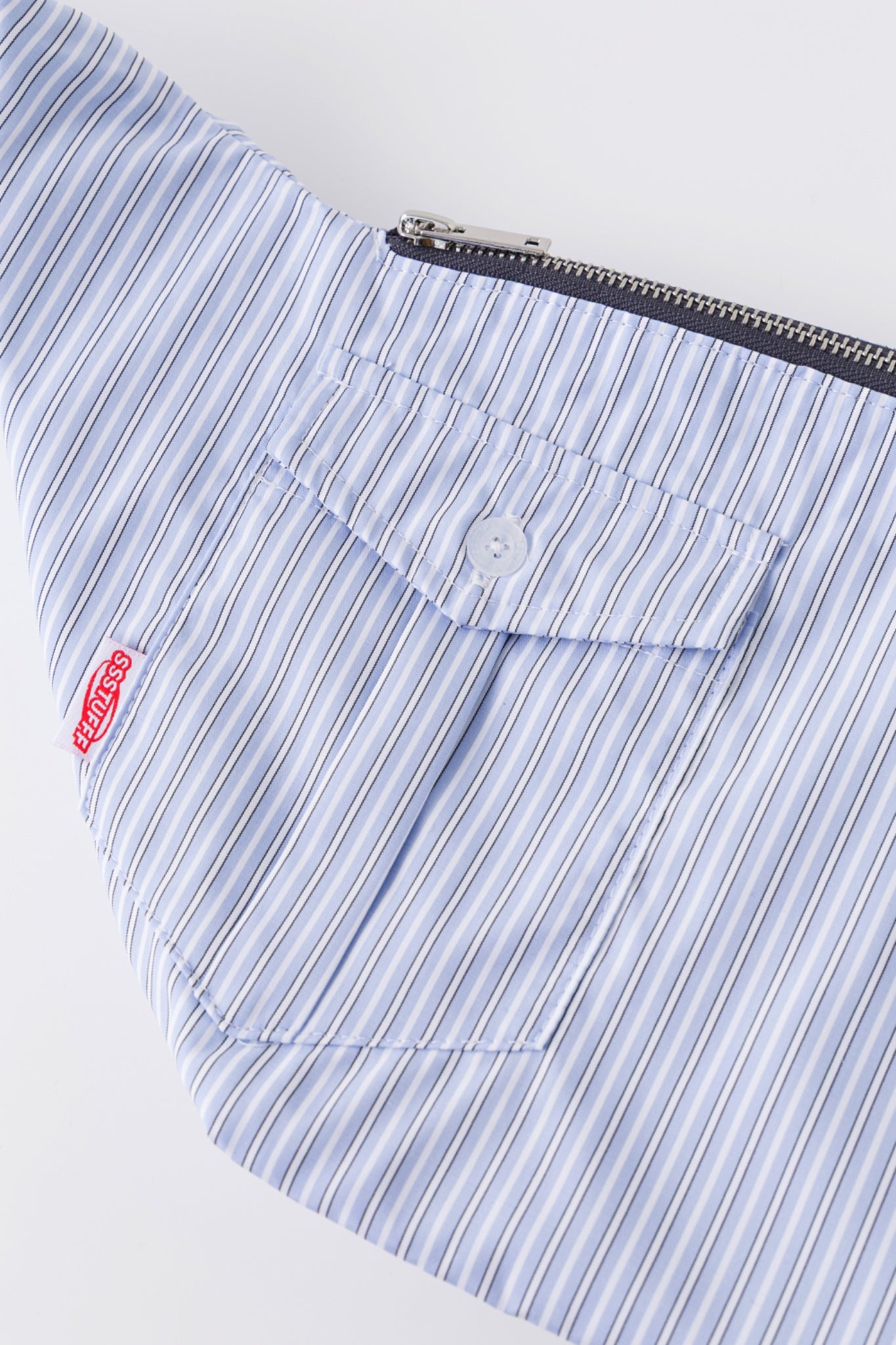 Stripe Shirtsleeve Bag Mini