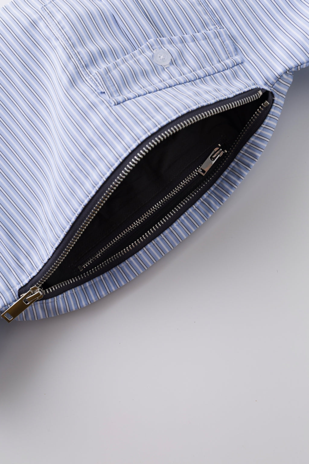 Stripe Shirtsleeve Bag Mini