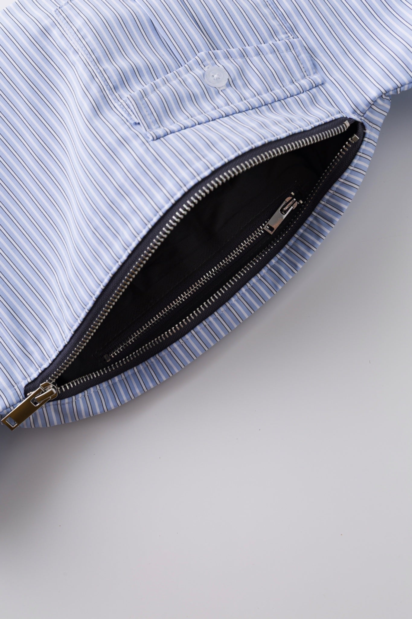 Stripe Shirtsleeve Bag Mini