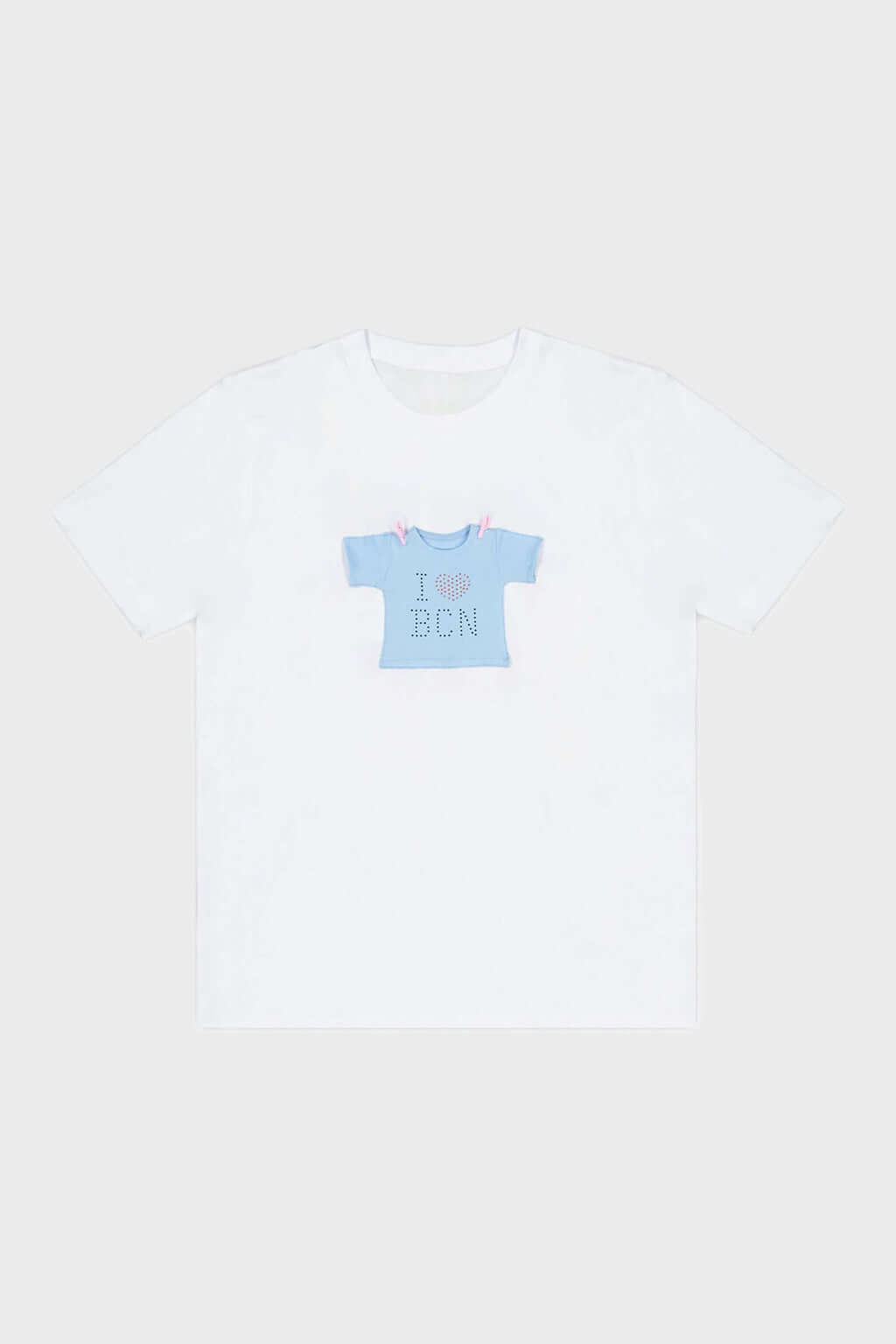 I Love BCN Mini Tee White