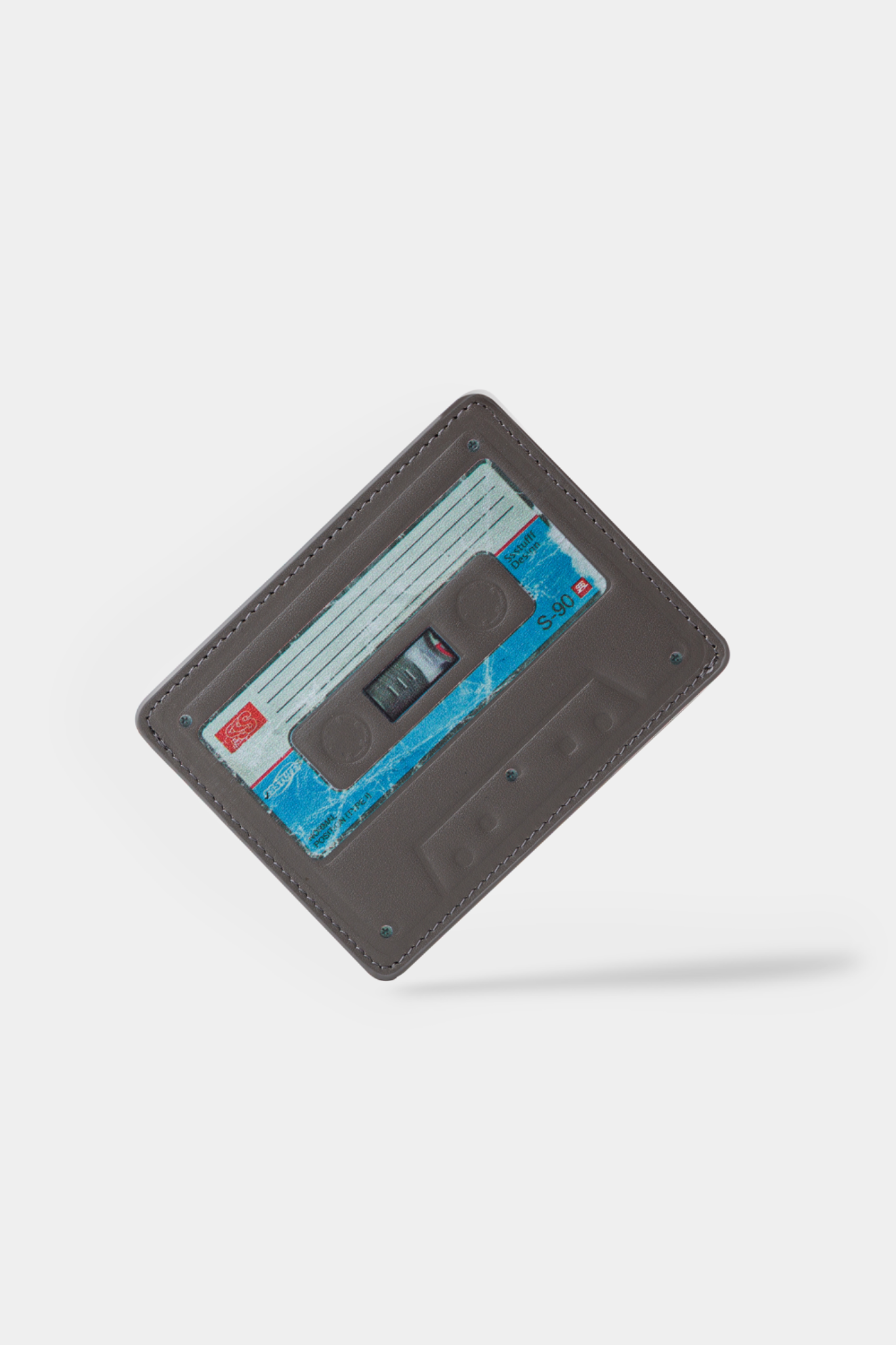 Cassette Card Holder | Retro Cassette Tape Leather Wallet | Barcelona  Design  SSSTUFFF