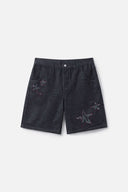 Starfff Embroidery Denim Shorts