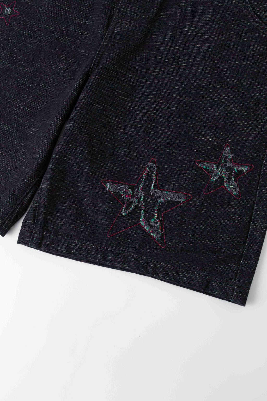 Starfff Embroidery Denim Shorts