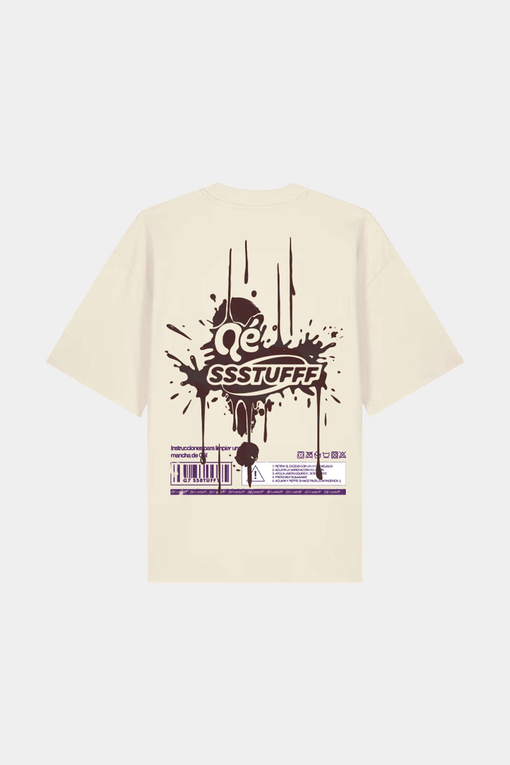SSSTUFFF x Qé! Chocolate Scented Tee