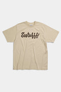 Cream Letters Logo Tee