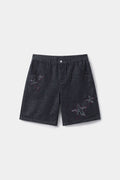 Starfff Embroidery Denim Shorts