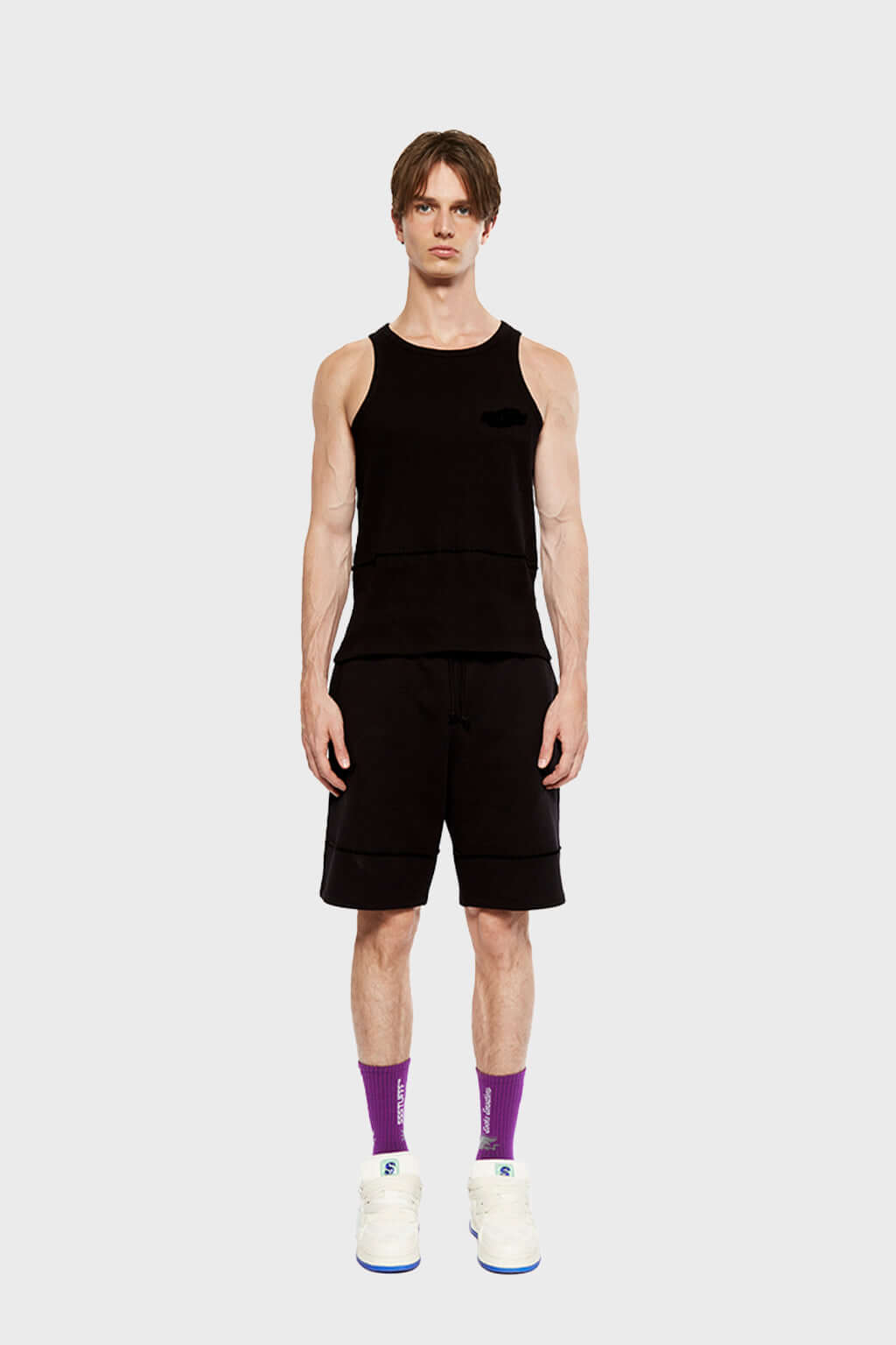 FUWARI Embroidery Tank Top