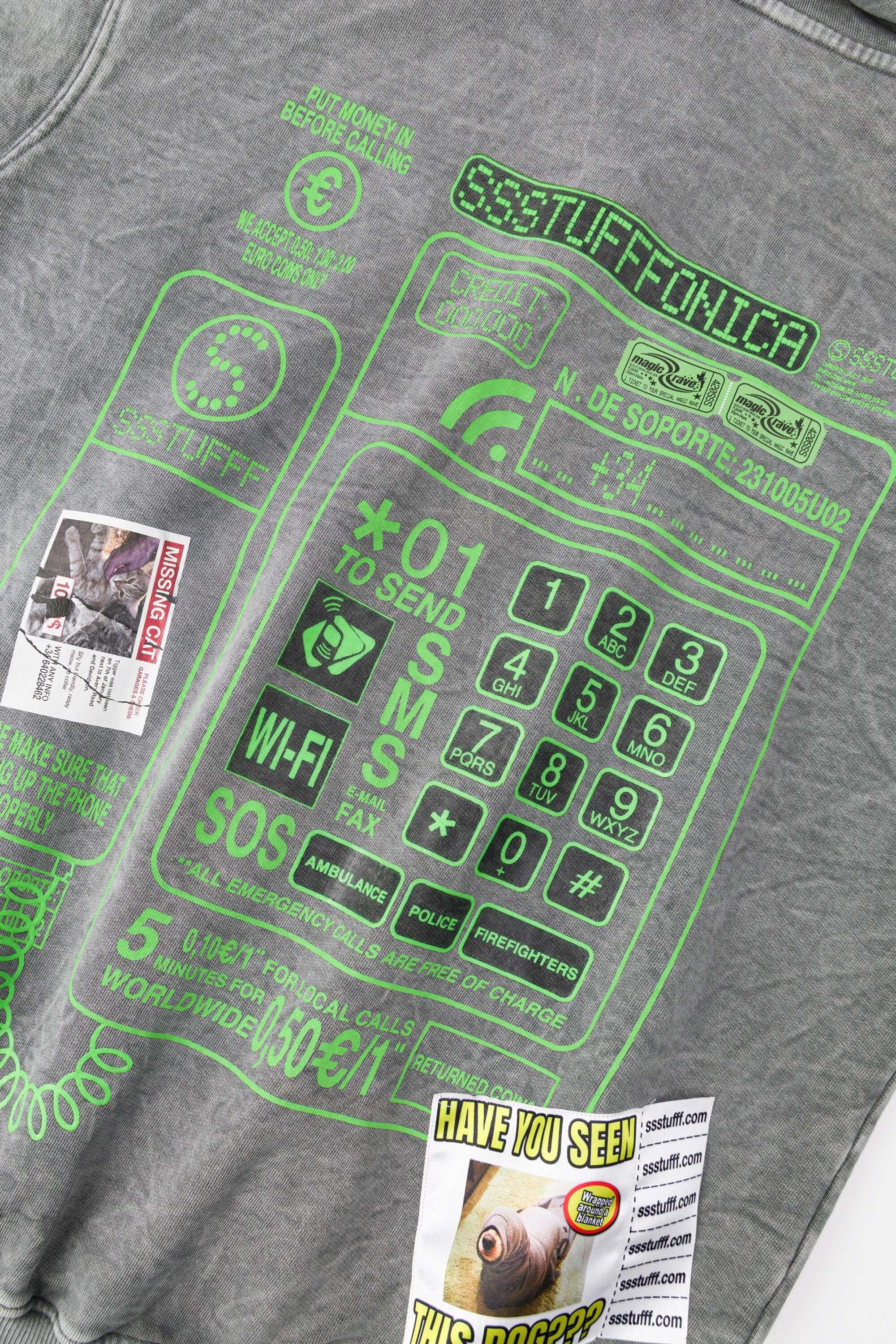 Telephone Booth Zip Up
