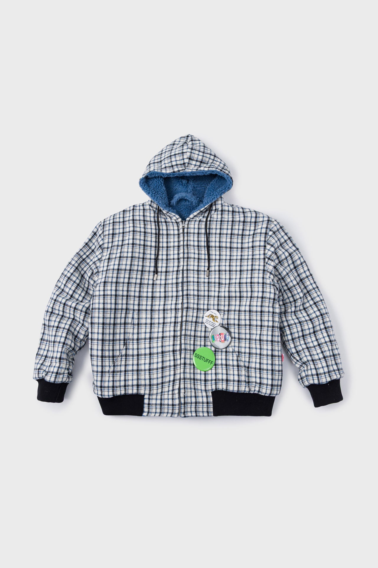 Plaid Wool Jacket