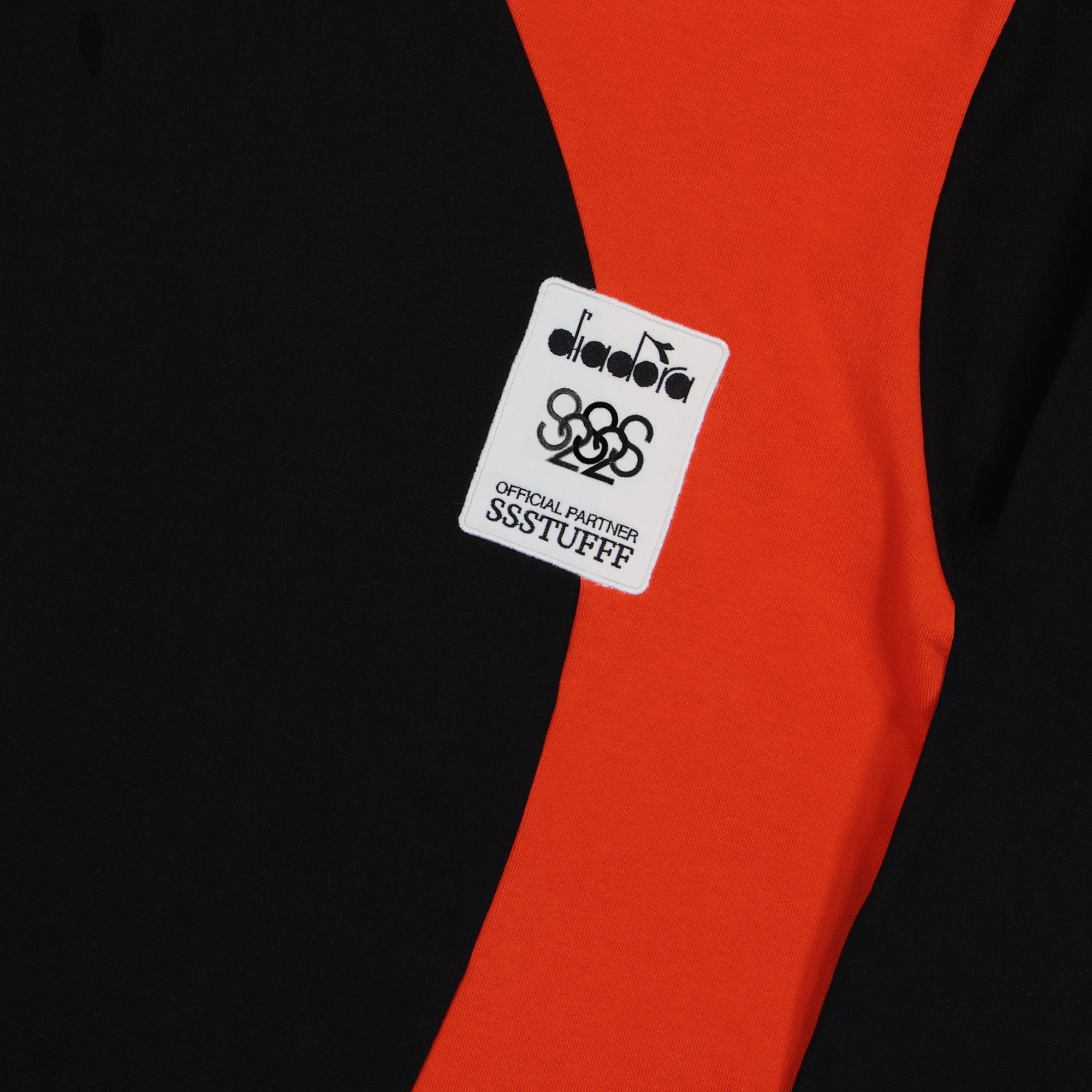 SSSTUFFF x Diadora ¨The Hoodie of Dark and Fire¨ Black