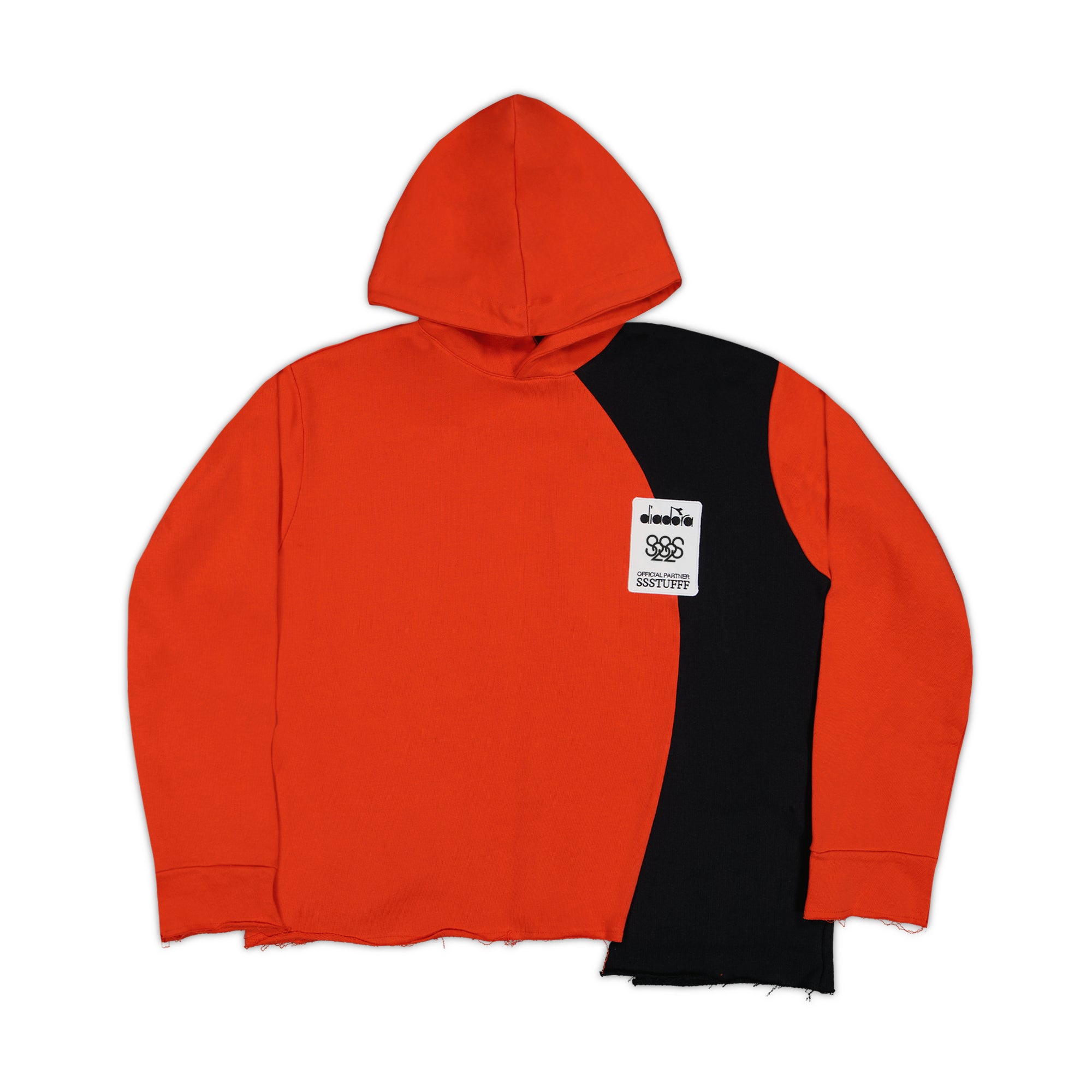 SSSTUFFF x Diadora ¨The Hoodie of Dark and Fire¨ Red
